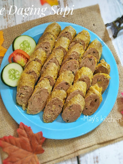 Foto resep Rolade Daging Sapi (kembang tahu)