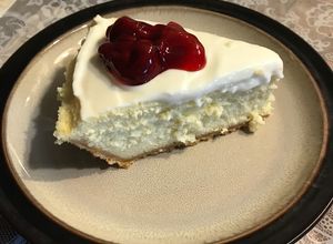 Una foto de Cheesecake