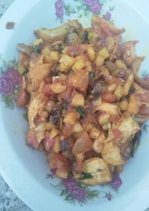 عکسی از دستور خوراک مرغ