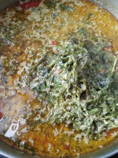 Foto resep Sayur pakis santan pedas