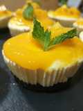 Mini cheesecake de Mango Lass (sin Horno)🇮🇳