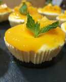 Mini cheesecake de Mango Lass (sin Horno)🇮🇳
