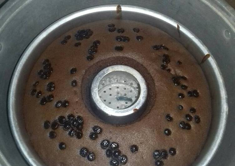 Bolu coklat  kukus simple lembut