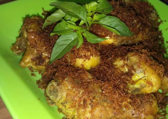 Ayam kelapa (mudah simpel)