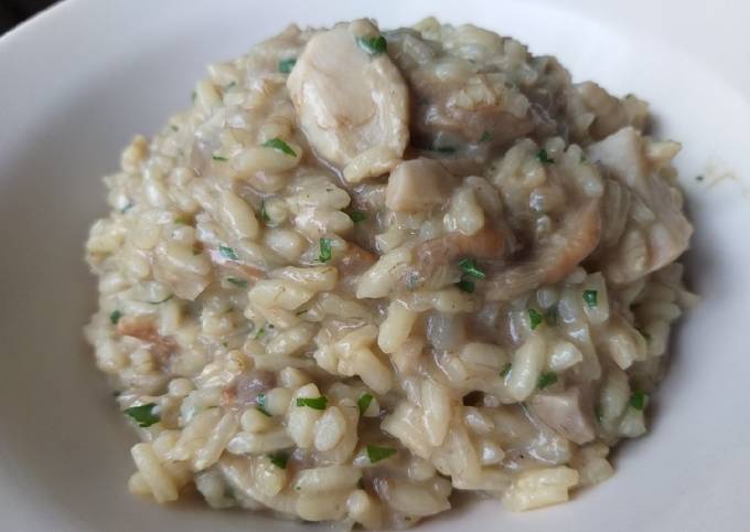 Modo più semplice a Preparare Fatto in casa Risotto ai funghi porcini