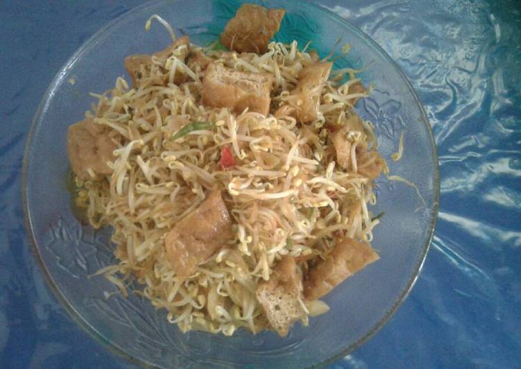 Resep Tumis taoge tahu kecap, Enak Banget