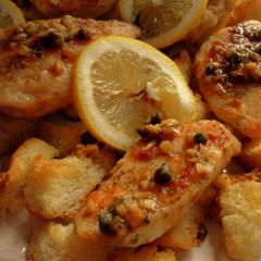 A picture of Baked Lemon Chicken.