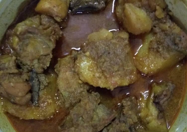 Easy Way to Make Appetizing Chicken curry