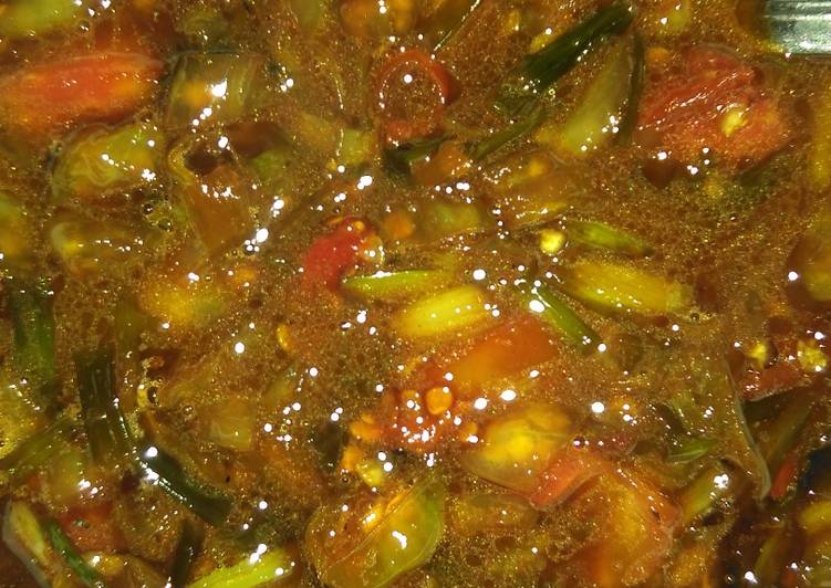 Resep Sambal petis yang Bikin Ngiler