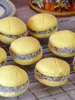Una foto de Alfajores de maicena