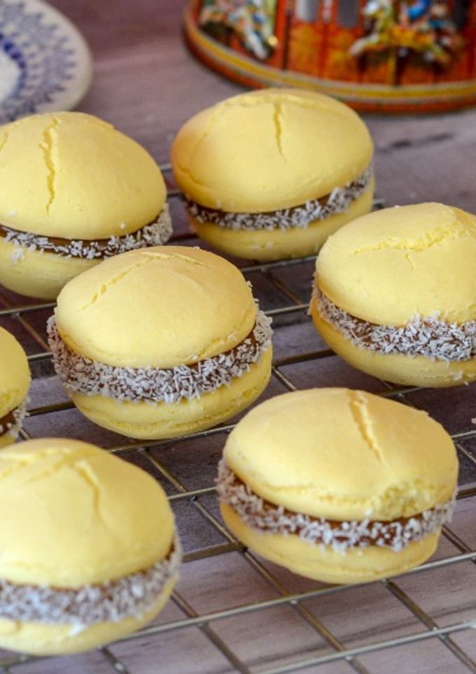Una foto de Alfajores de maicena