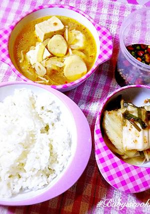 Foto resep Sup pasta kedelai korea rumahan