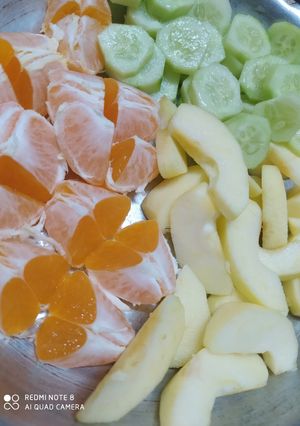 عکسی از دستور سالاد میوه🍊