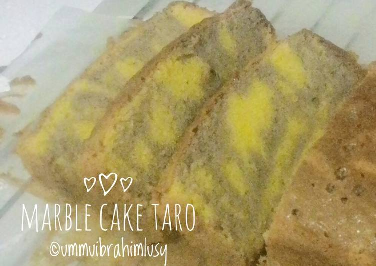 Taro Marble Cake
