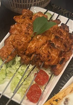 A picture of Tavuk Şiş - Turkish Chicken Kebab - WOWWEEEEE.