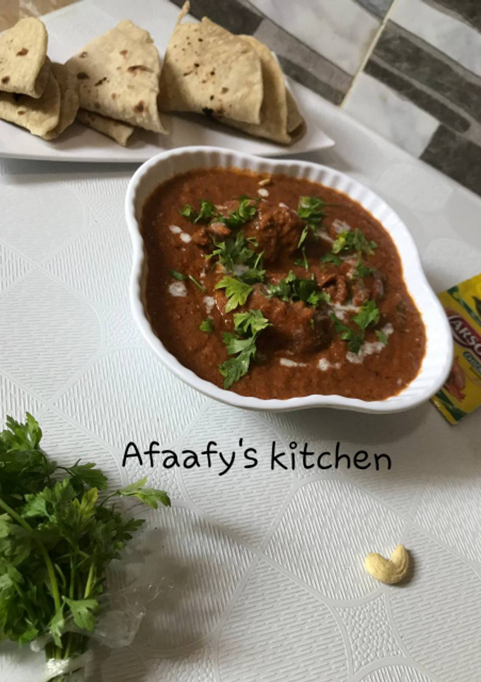 Butter chicken ainihin hoton girkin