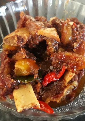 Foto resep Iga sapi masak kecap