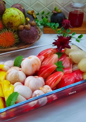 Foto resep Asinan Buah Kuah Rosella