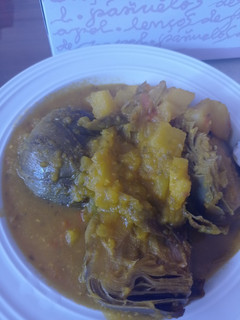 Una foto de Guiso de alcachofa