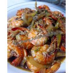 A picture of Tumis Udang Sederhana ala Ranjul.