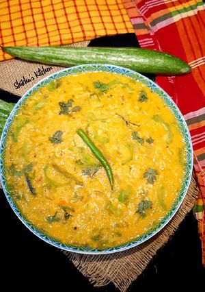 চিচিঙ্গা দিয়ে মসুর ডাল রেসিপির প্রধান ছবি