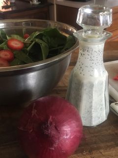 A picture of Strawberry Poppy Seed Salad.
