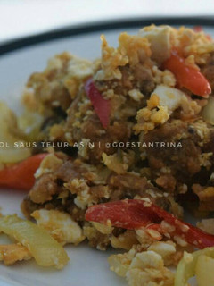 Foto resep Tongkol Masak Saus Telur Asin