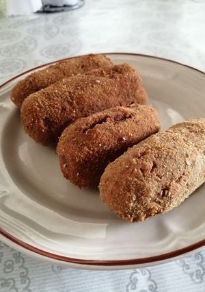 Una foto de Croquetas de Berenjena