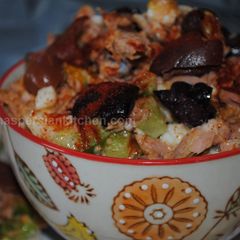 A picture of Tuna salad.