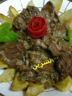 صورة لوصفة كباب حله بطريقتي