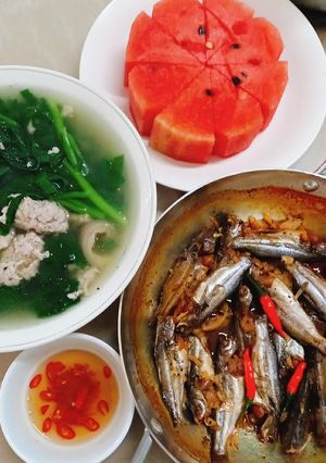 Hình của món Mâm cơm mùa hè.