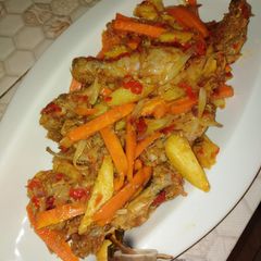 A picture of Special Pepper chicken.