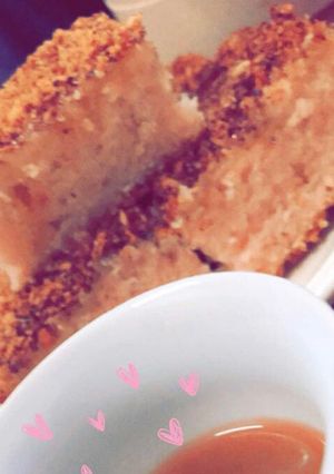 صورة لوصفة كيكة جوز الهند🥥