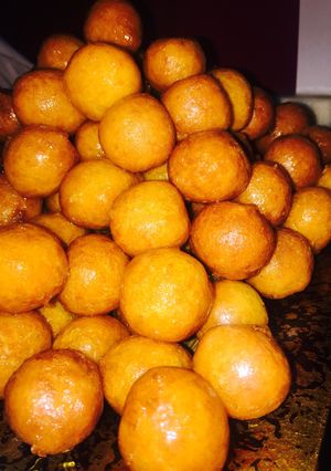 صورة لوصفة لقيمات