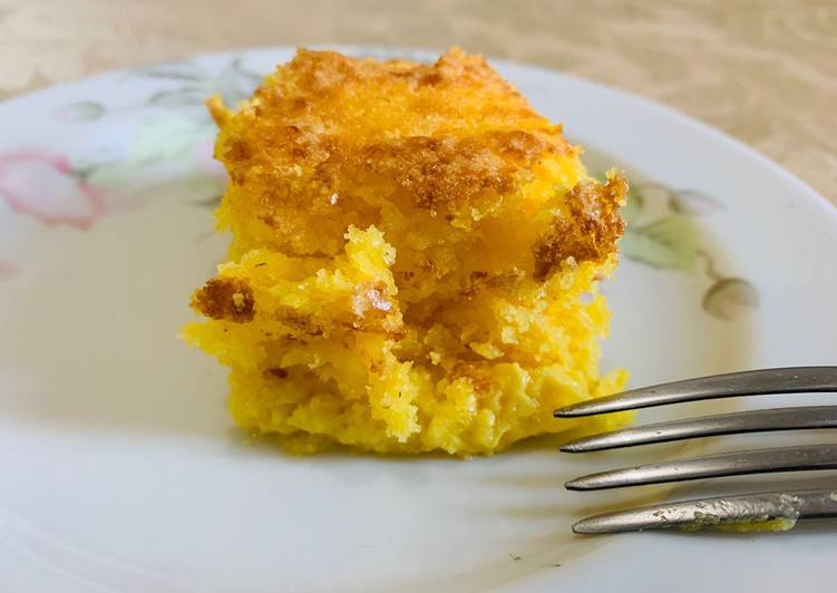 Bolo de milho rústico