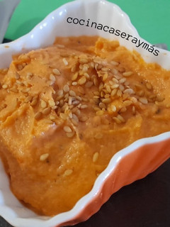 Una foto de Paté de merluza y pimientos