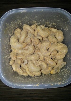 Foto resep Kacang Mede renyah Bumbu Keju
