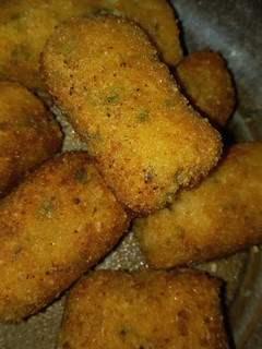 Una foto de Croquetas de arroz y papa!!😁🙋♀️👌👌😘