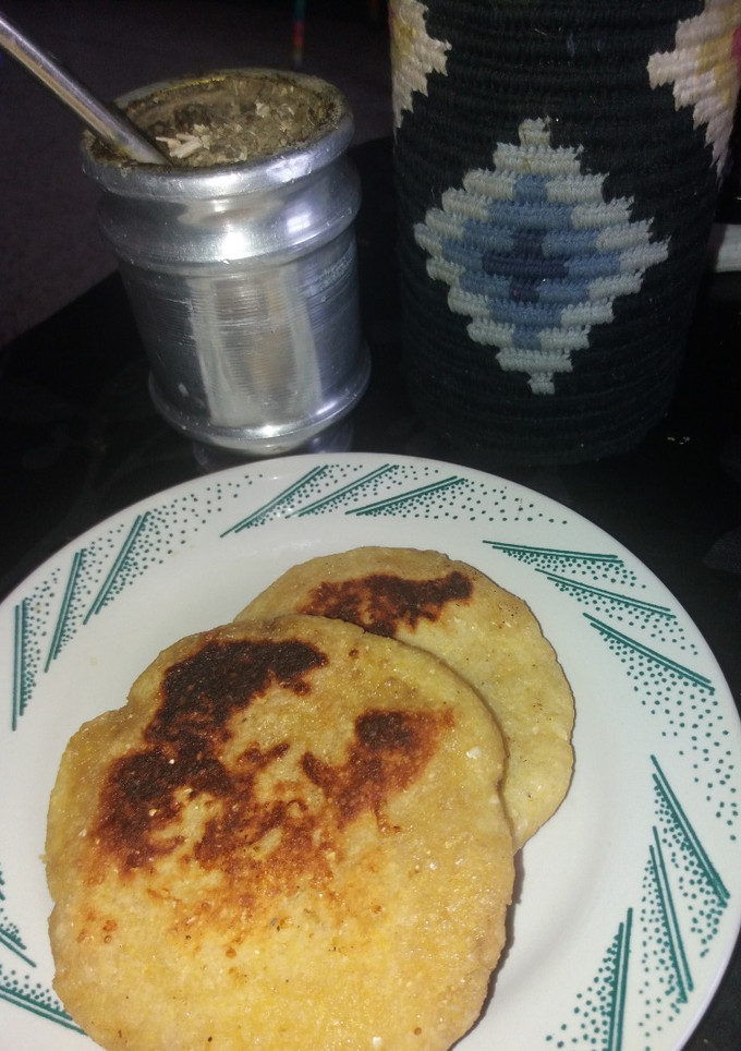 Una foto de Arepas con queso
