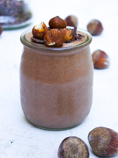 Una foto de Mousse vegana sabor Nutella