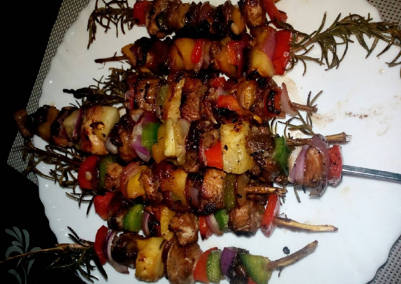 Chicken kebab barbeque#aurthors marathon
