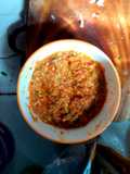 Sambel terasi/blacan