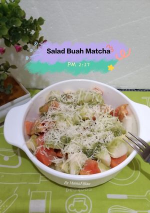 Foto resep Salad Buah Matcha