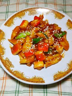Foto resep Tteokbokki tanpa gochujang