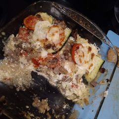 A picture of Keto lasagna.