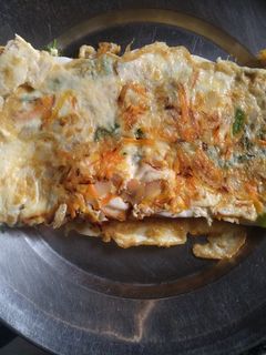 वेजटेबल चीज़ आमलेट (Vegetable Cheese Omelette Recipe in Hindi) रेसिपी मुख्य फोटो