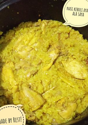 Foto resep Nasi kebuli ayam magicom 🍚🍗