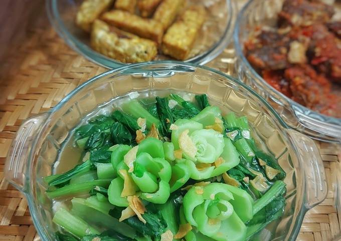 Resep Ca Sawi Sederhana Oleh Ririn Cookpad