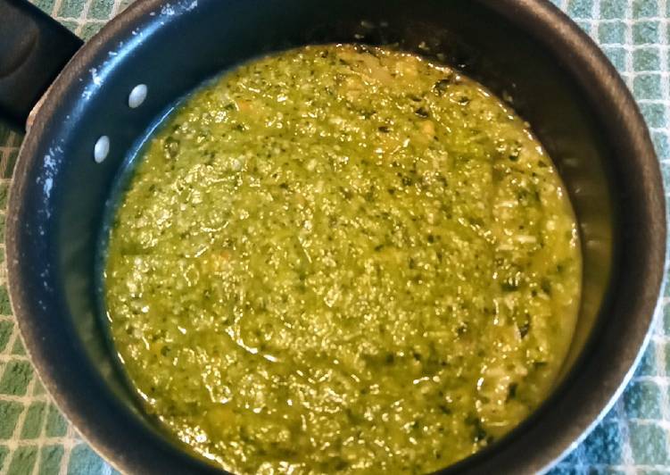 Easiest Way to Make Homemade Easy Courgette Pesto