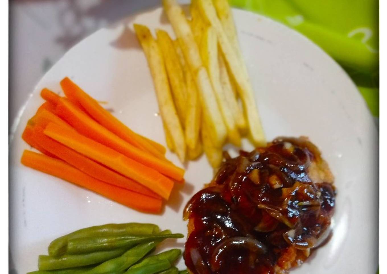 Chicken Steak Lada Hitam